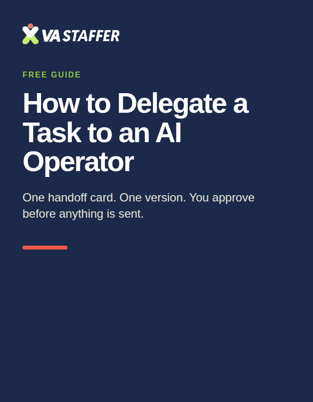 How to Delegate a Task to an AI Operator